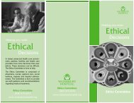 Ethical Decisions Brochure - Waterbury Hospital