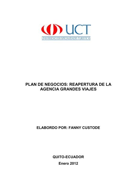 PLAN DE NEGOCIO ... AGENCIA GRANDES VIAJES.pdf