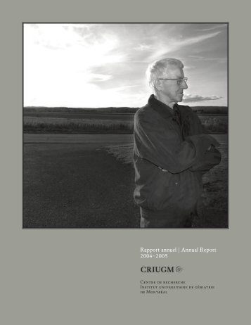 Rapport d'activitÃ©s 2004-2005 (PDF) - CRIUGM