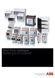 System pro M compactÂ® - ABB