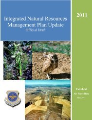 Draft Integrated Natural Resources Management Plan Update