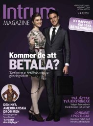 Här läser du vårt Intrum Magazíne online - Intrum Justitia