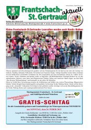 Download Nr. 138 - Marktgemeinde Frantschach - St. Gertraud