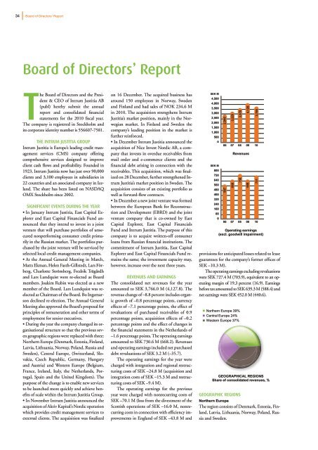 ANNUAL REPORT INTRUM JUSTITIA A N N U A L  R EP O R T 2 0 ...