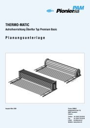 Pionier Rollladen Thermomatic ÃƒÂœberflur 2192 kb