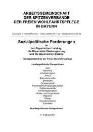 Kurzfassung (.pdf) - Freie Wohlfahrtspflege Bayern