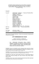 CITY ORDINANCE NO. 95-2 - Makati