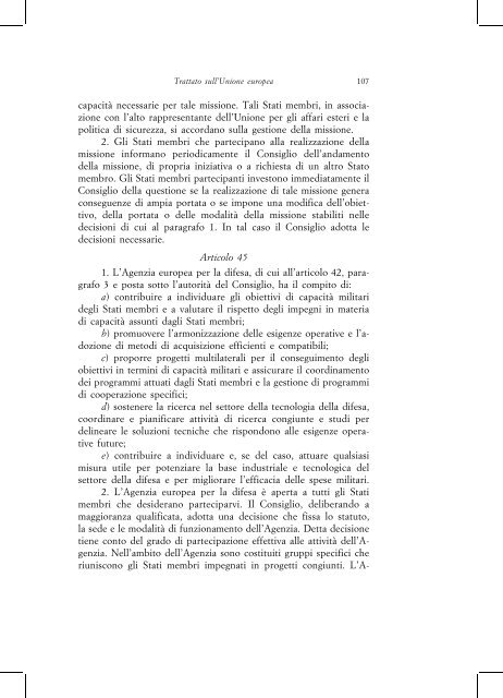 IL TRATTATO DI LISBONA - UniversitÃ  degli studi di Napoli L'Orientale