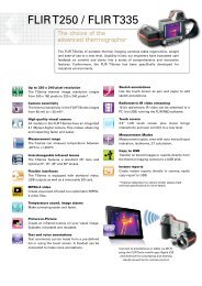 FLIR T250 / FLIR T335 - Metrum Information Storage Limited