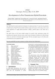 Development of a Post-Transmission Hybrid ... - Punch Powertrain