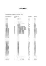 Kody SMD II (pdf)