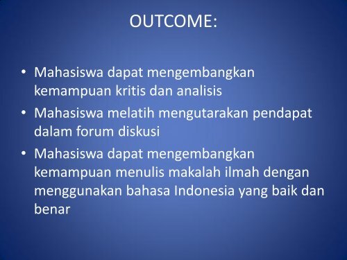 Kontrak Pembelajaran/penugasan 1 - S1 Ilmu Komunikasi UNSOED