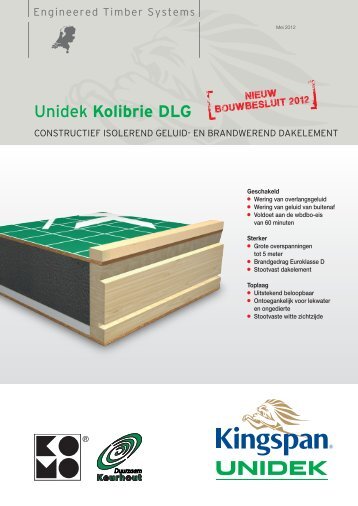 Technische brochure Unidek Kolibrie DLG