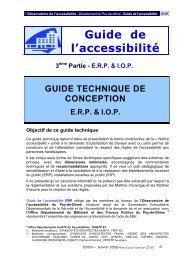 Fiche ERP - PrÃ©fecture du Puy-de-DÃ´me