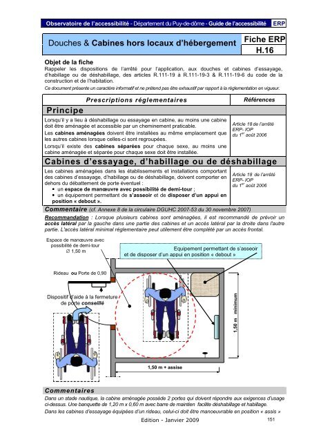 Fiche ERP - PrÃ©fecture du Puy-de-DÃ´me