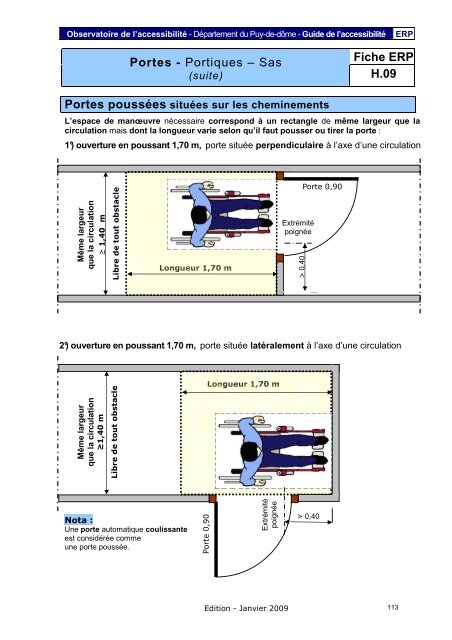 Fiche ERP - PrÃ©fecture du Puy-de-DÃ´me