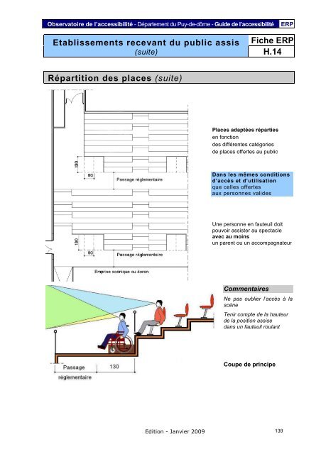 Fiche ERP - PrÃ©fecture du Puy-de-DÃ´me