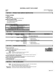 Sherwin Williams Bath Semi-Gloss Paint Material Safety Data Sheet