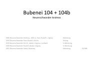 Bubenei 104 + 104b - Gemeinde Signau