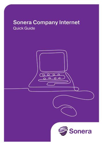Sonera Company Internet