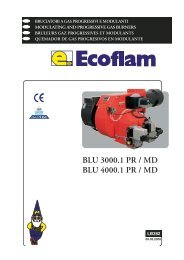 BLU 3000.1 PR / MD BLU 4000.1 PR / MD - Elco Ecoflam