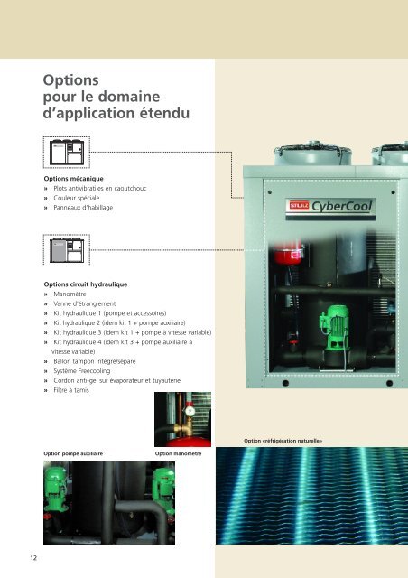 Groupes de production d'eau glacÃ©e CyberCool - Stulz GmbH