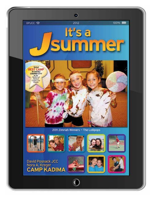 Camp Brochure David Posnack Jewish Community Center