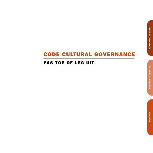 Code Cultural Governance - Verso