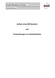 Aufbau eines EM-Systems und Vorbereitungen zur Inbetriebnahme