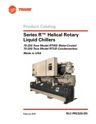 Series R Helical Rotary Liquid Chillers - Surplus Used Equipment