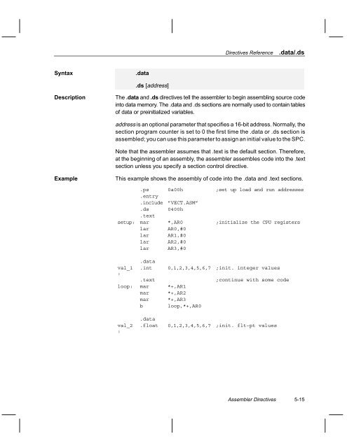 TMS320C5x DSP STARTER KIT USER'S GUIDE