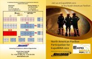 North American Pavilion Participation for ExpoMINA 2012 - Kallman ...