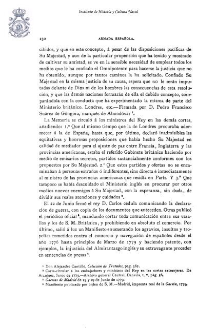 preliminares de segunda guerra con la gran ... - Armada EspaÃƒÂ±ola