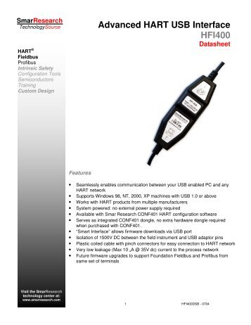 HFI400 Datasheet - smarresearch