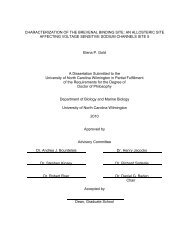 CHARACTERIZATION OF THE BREVENAL BINDING SITE: AN ...