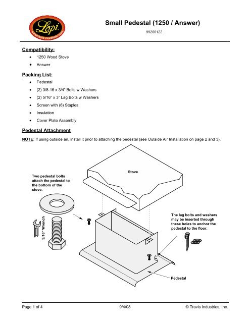 Small Pedestal (1250 / Answer) - Avalon