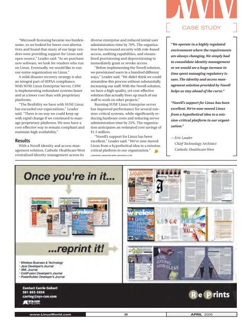 LinuxWorld.com - sys-con.com's archive of magazines - SYS-CON ...