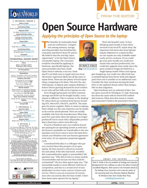 LinuxWorld.com - sys-con.com's archive of magazines - SYS-CON ...