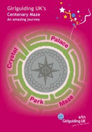 Find out more about how to visit the Maze and what ... - Girlguiding UK