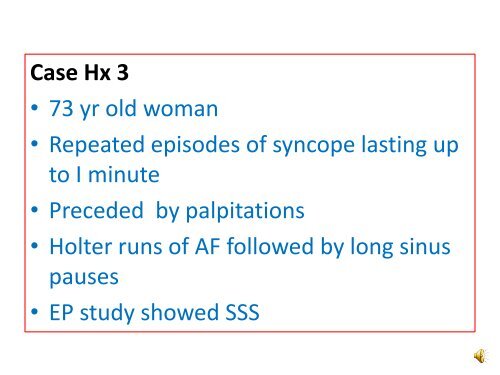 A Practical Approach to Syncope