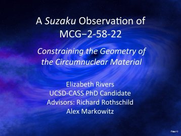 A Suzaku Observation of MCG-2-58-22 - HEASARC