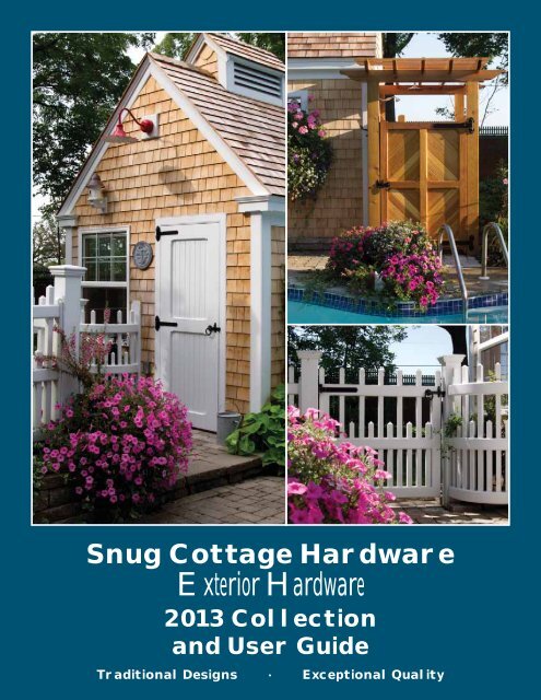 Snug Cottage Hardware Wrap Around Stainless Steel Cane Bolt/Drop Rod With  Retainer for PVC and Vinyl Fence Gates