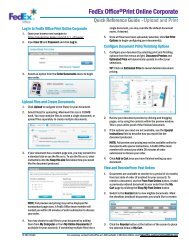 FedEx Office Print Online Corporate - Upload and ... - Xavier University