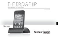 THE BRIDGE IIIP - Harman Kardon