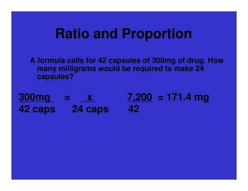 A Brief Overview of Pharmacy Calculations for Pharmacy - Free CE ...