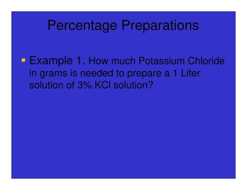 A Brief Overview of Pharmacy Calculations for Pharmacy - Free CE ...