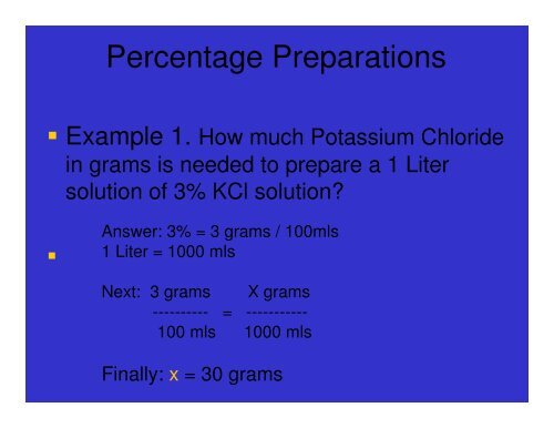 A Brief Overview of Pharmacy Calculations for Pharmacy - Free CE ...