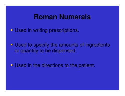 A Brief Overview of Pharmacy Calculations for Pharmacy - Free CE ...