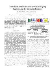 Millimeter- and Submillimeter-Wave Imaging Technologies ... - ATVS