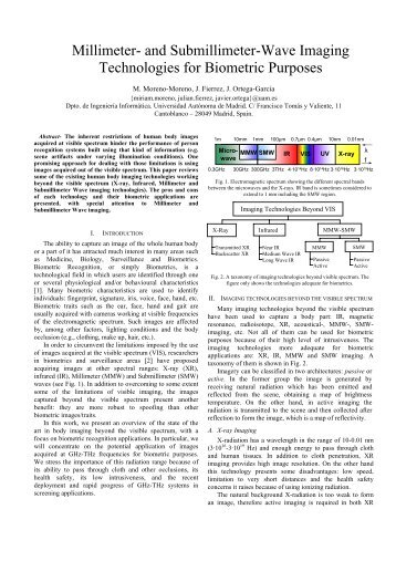 Millimeter- and Submillimeter-Wave Imaging Technologies ... - ATVS